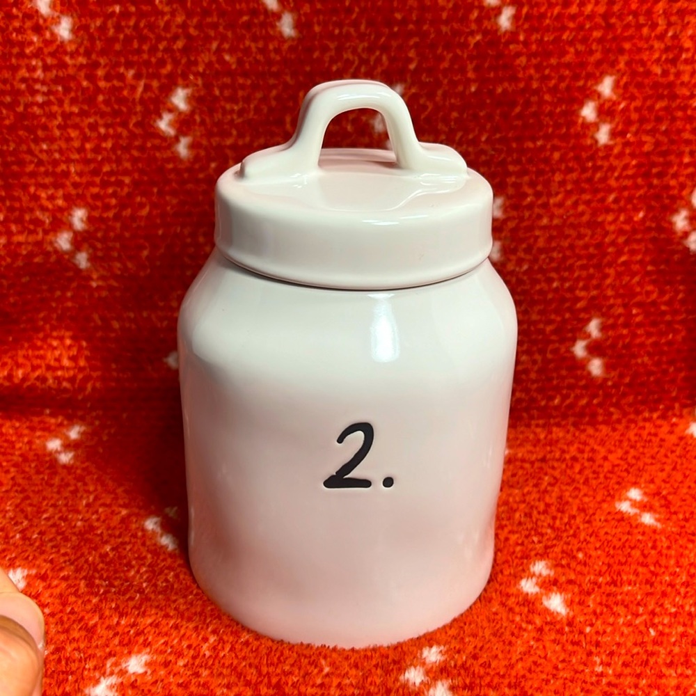 Rae dunn number 2 canister